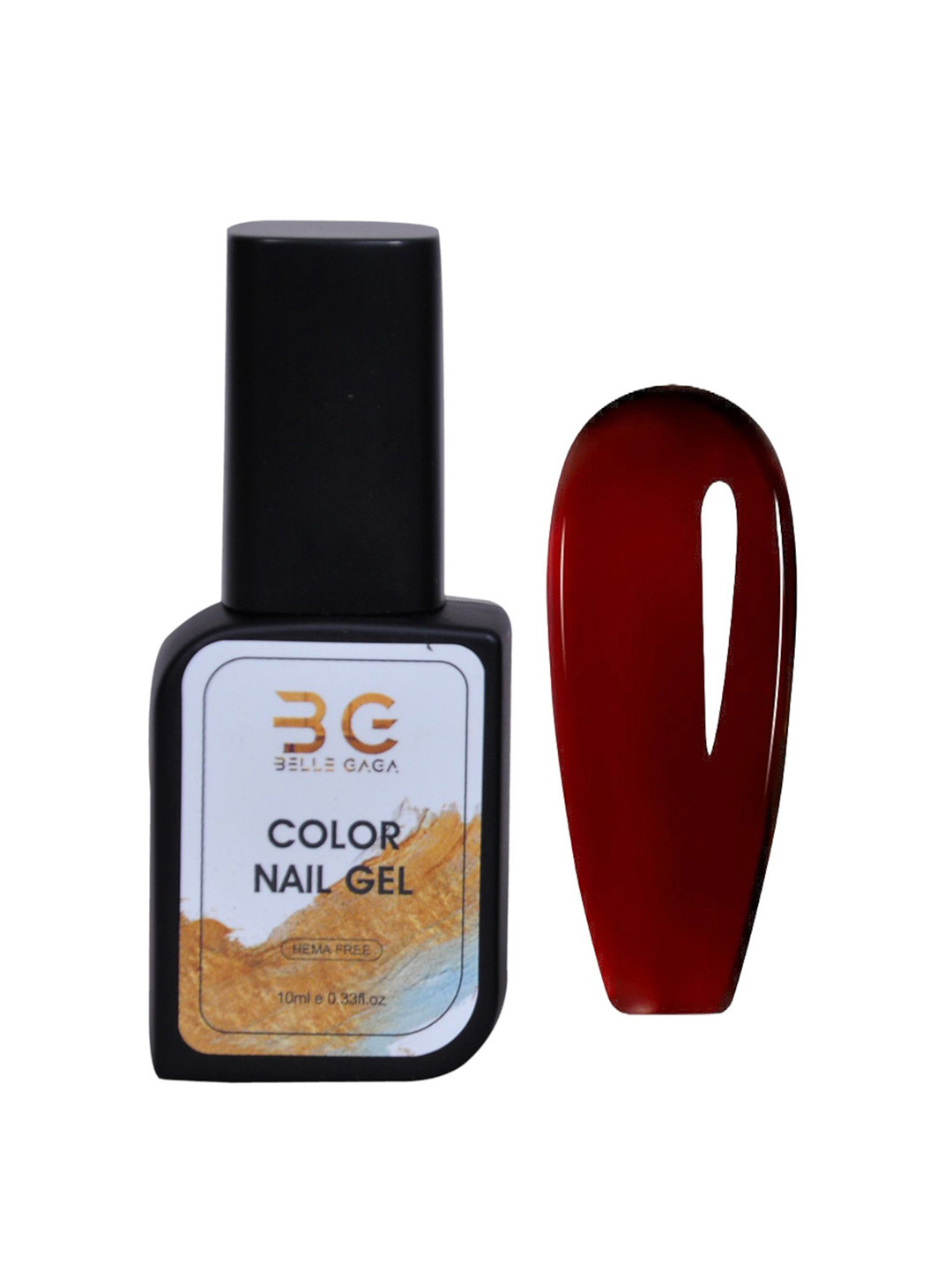 BELLE GAGA Hema Free High Gloss Soak Off UV Gel Nail Polish - 10 ml - Shade - BG 9066