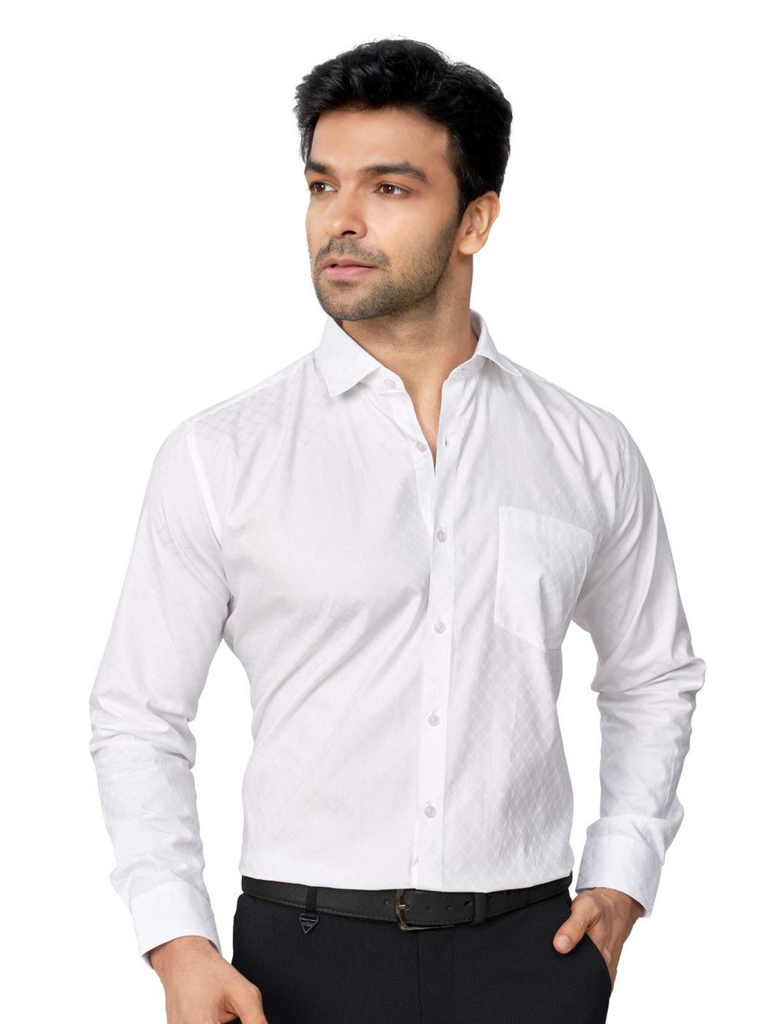 ATLANCE Men Checked Formal Shirt