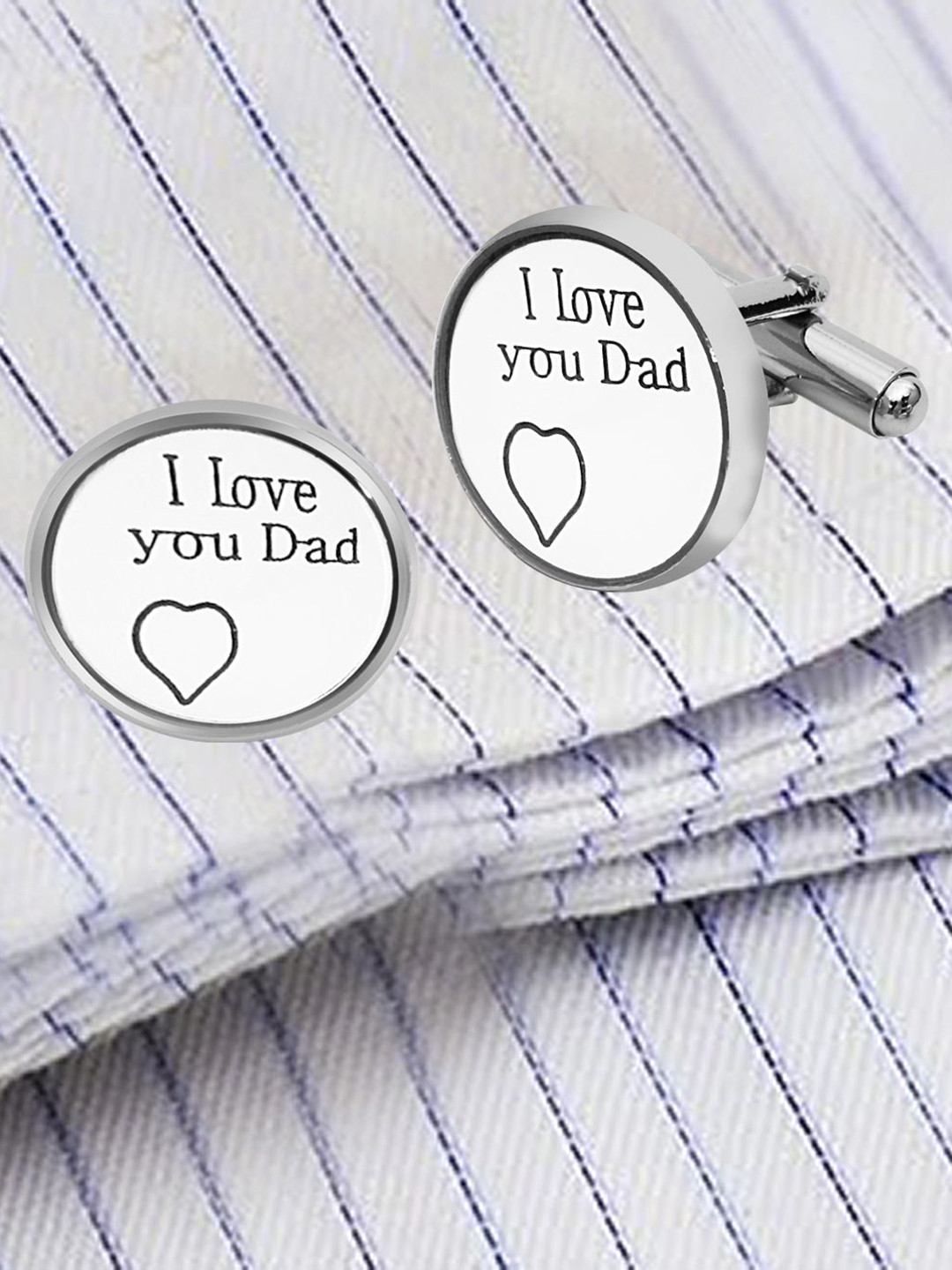 Curren Set Of 2 Textured Cufflink