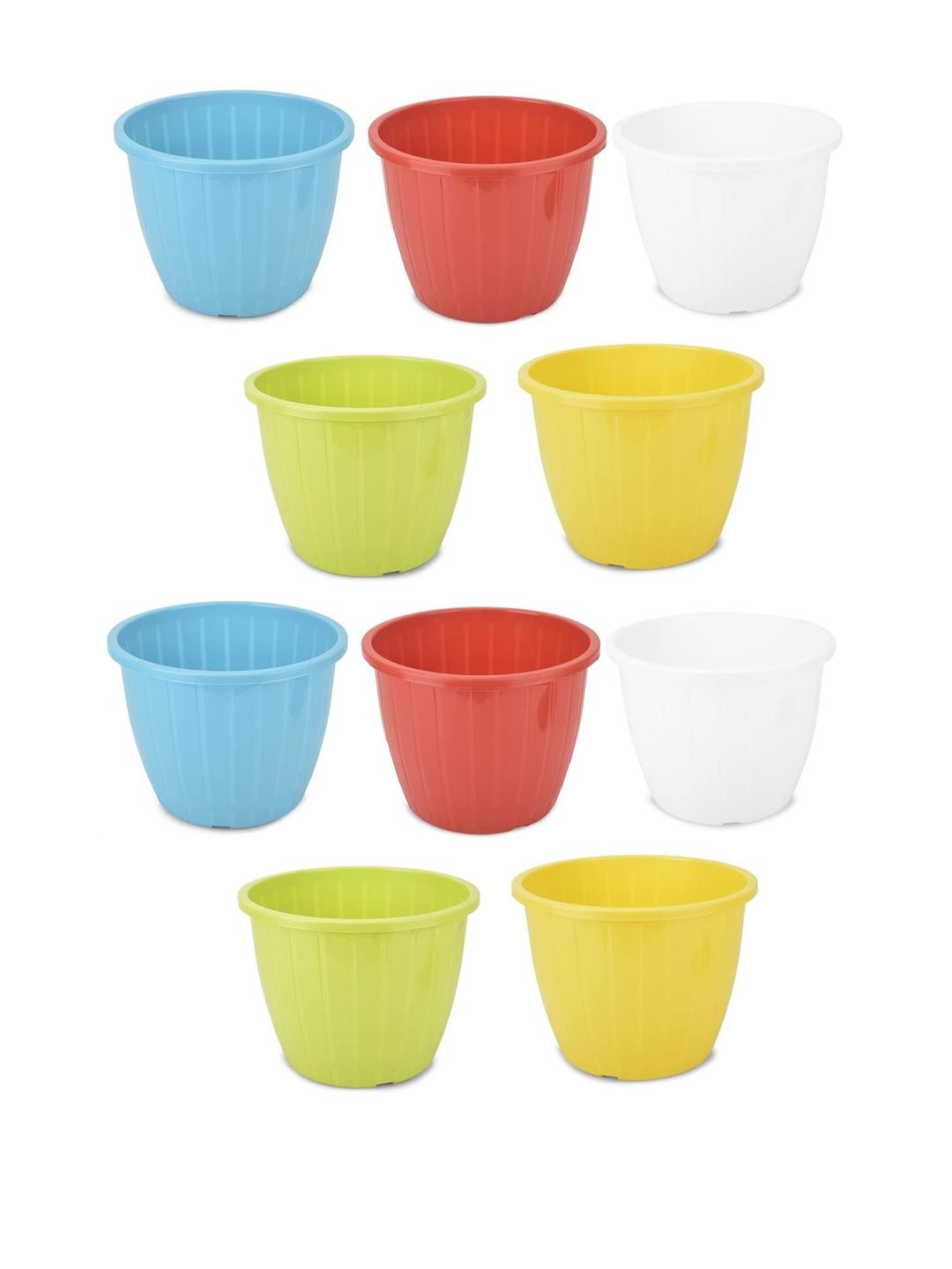 Go Hooked Duro Pot for Indoor & Outdoor Plants (10 Pieces)