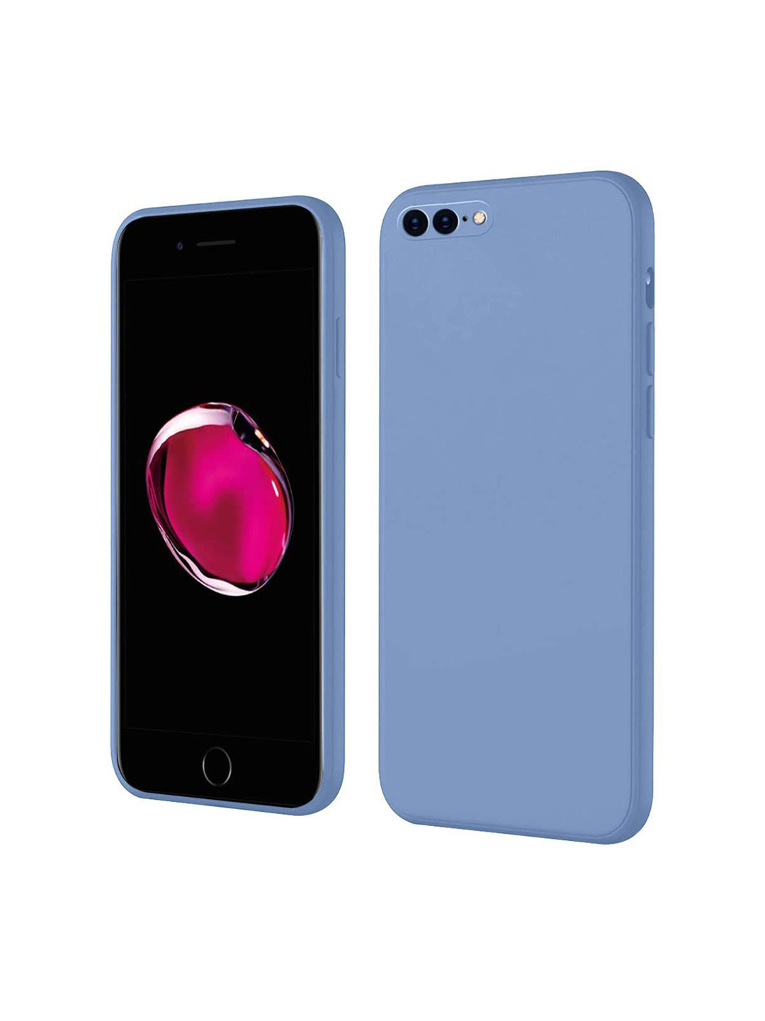 LIRAMARK Solid Printed iPhone 7 Plus Back Case Mobile Accessories