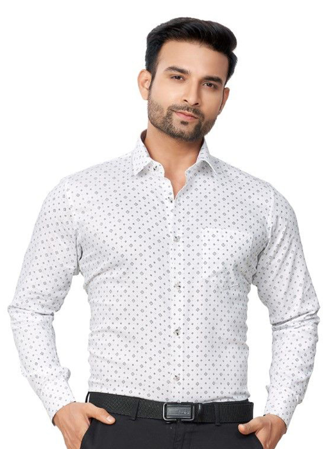 ATLANCE Men Printed Formal Shirt