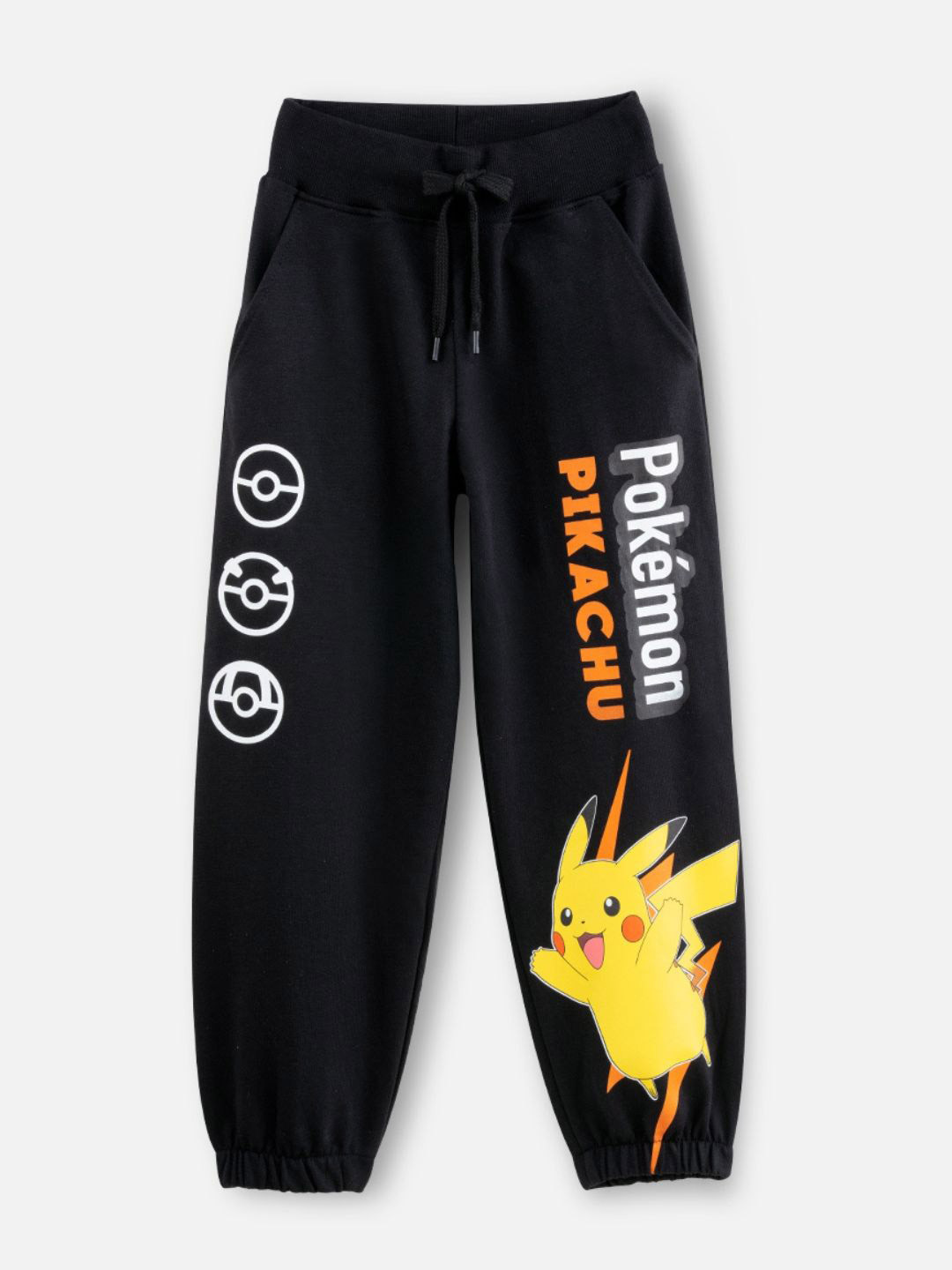 Nap Chief Kids Unisex Pokemon Pikachu Iconic Pure Cotton Joggers
