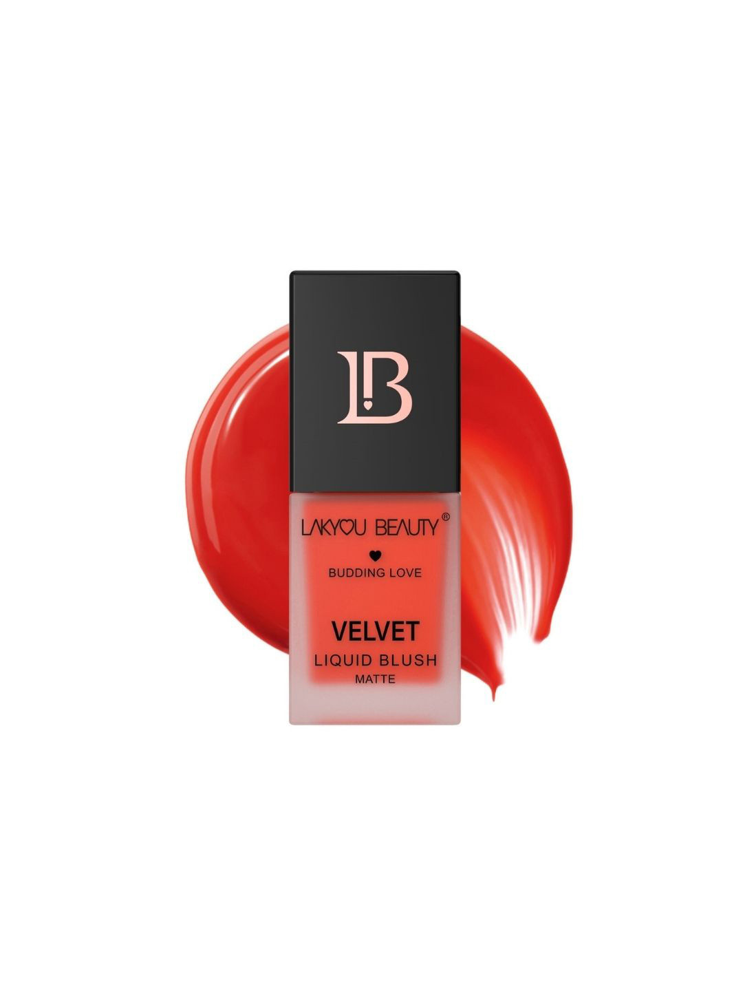 LAKYOU BEAUTY Velvet Liquid Blush- 15 ml- Red Romance 04