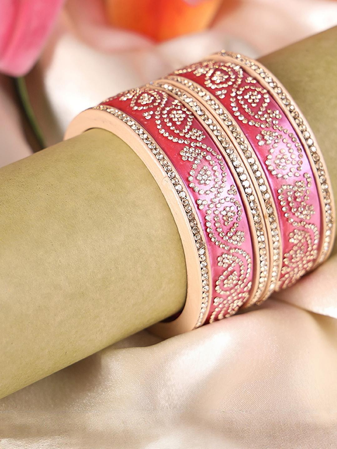 ZULKA Lac Kada Set For Women Pack of 6
