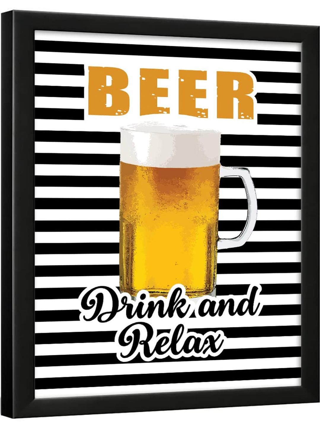 Chaka Chaundh MDF Wall Rectangle Photographs Wall Art 10.6x13.8In