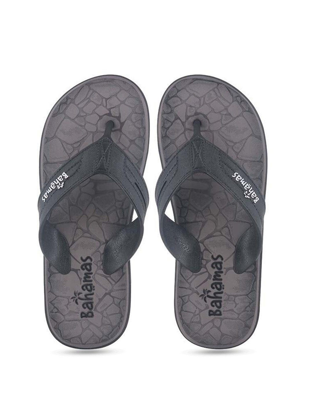 Bahamas Men Printed Thong Flip-Flops