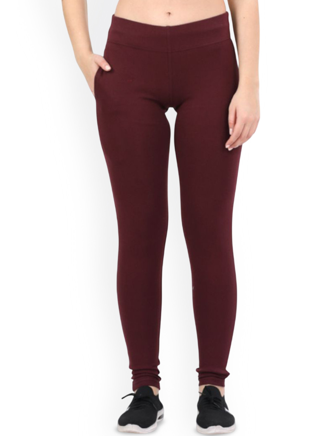 Lango Slim-Fit Cotton High-Rise Ankle Length Tights