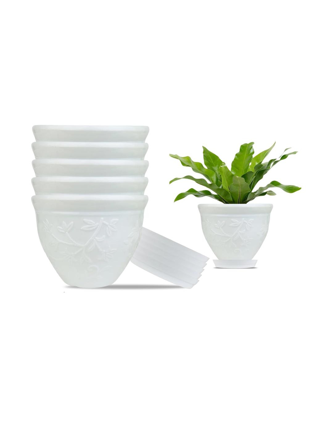 6 Inch Victor Pot for Plants with Saucer Tray
