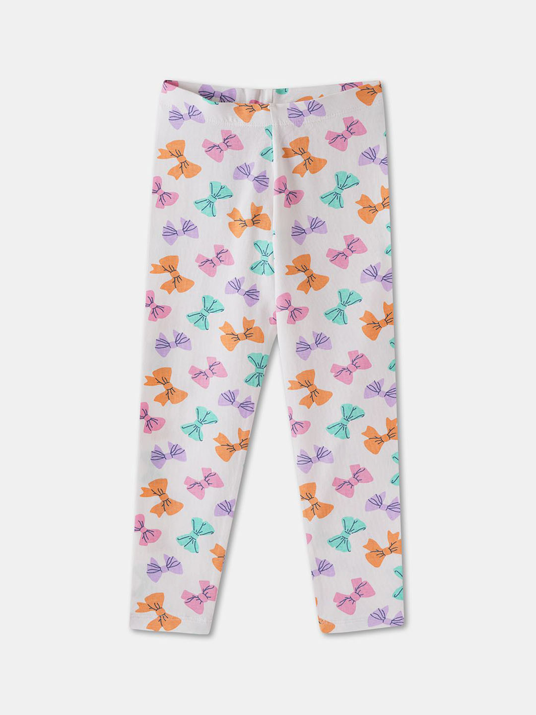 R&B Girls Printed Ankle Length Leggings