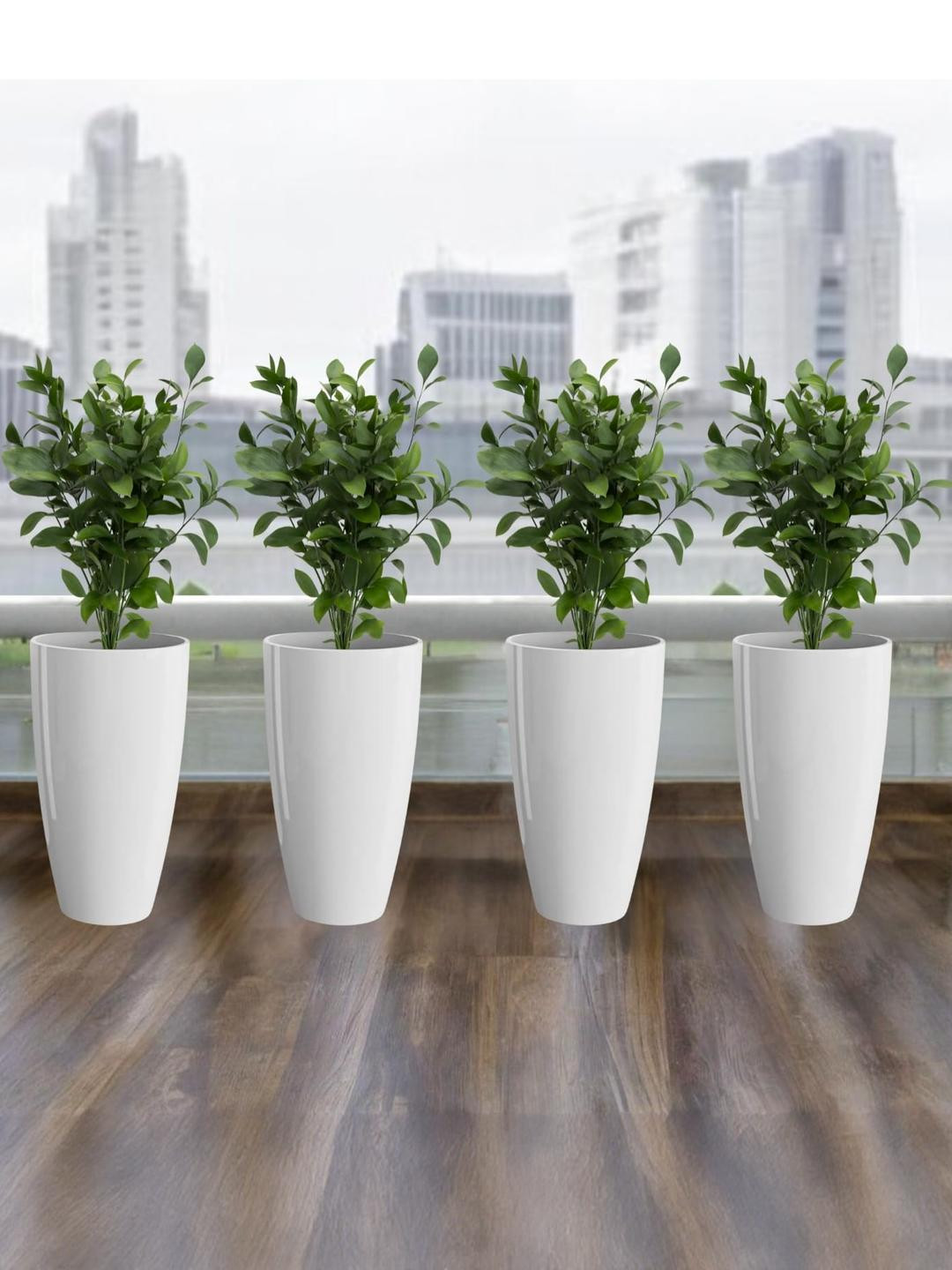 14 Inch Tower Pots for Indoor & Outdoor Plants