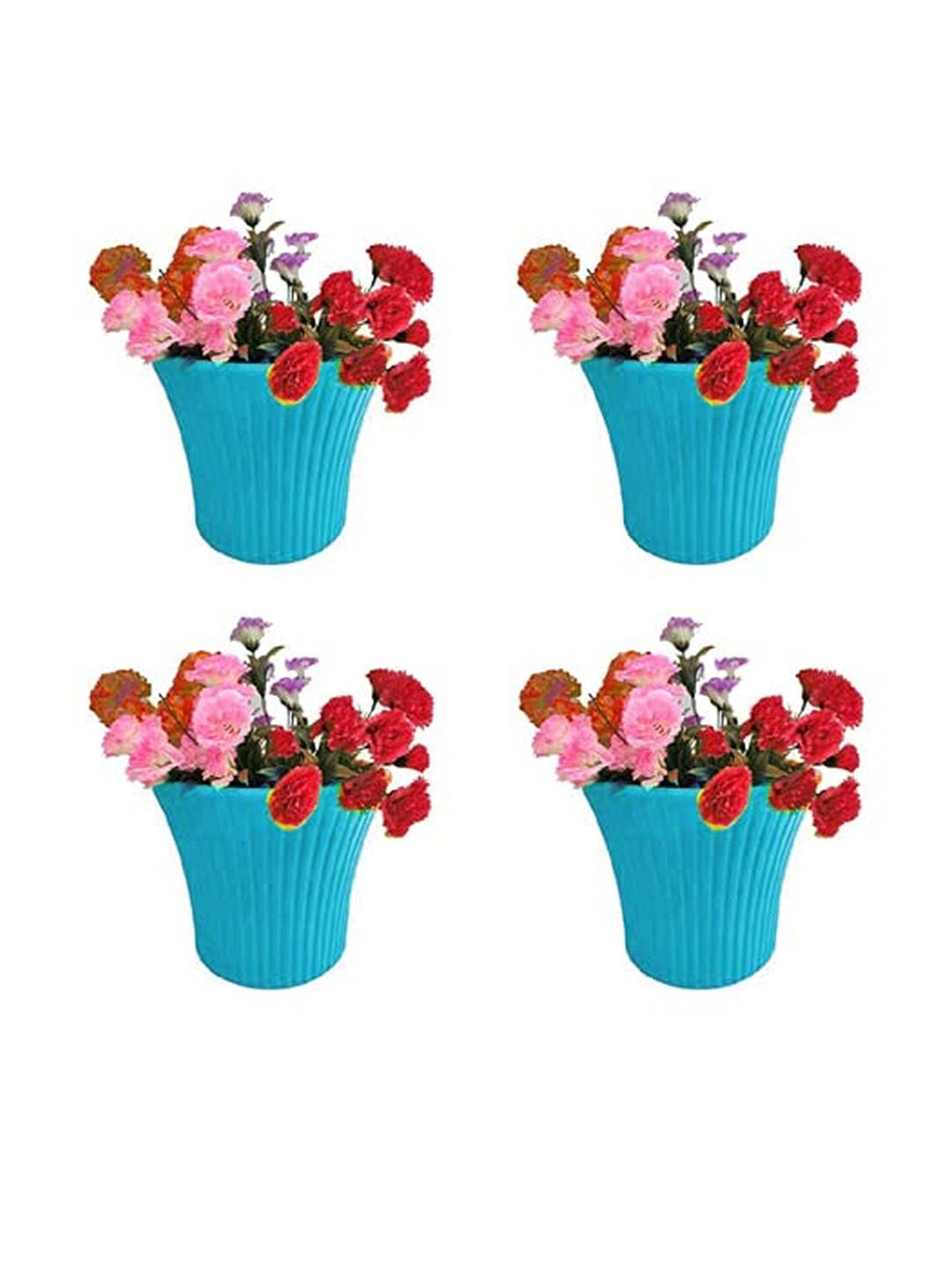 Go Hooked Small Sunshine Planter Pot for Indoor & Outdoor Plants