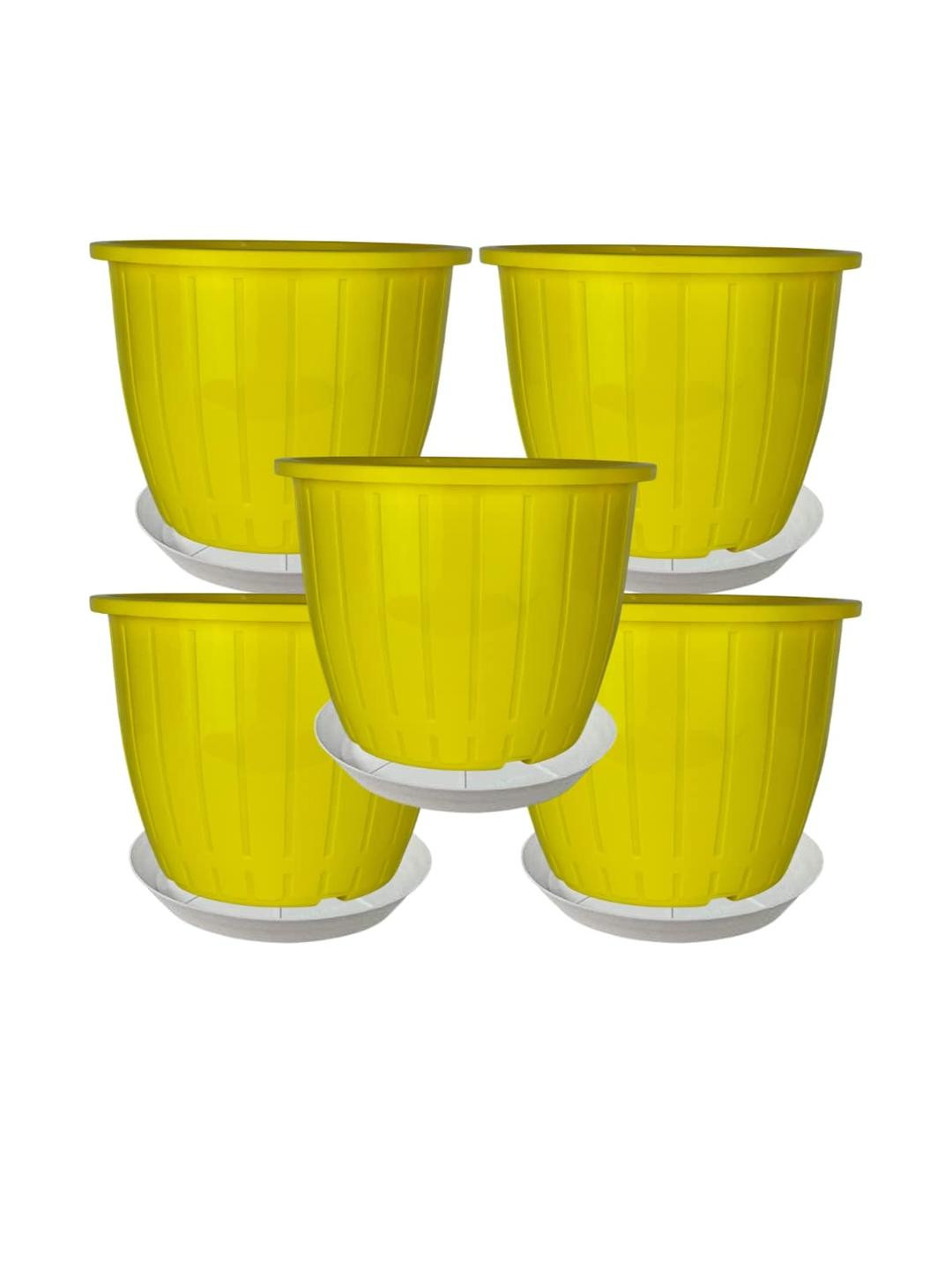 8 Inch Duro Pot for Plants with Saucer Tray