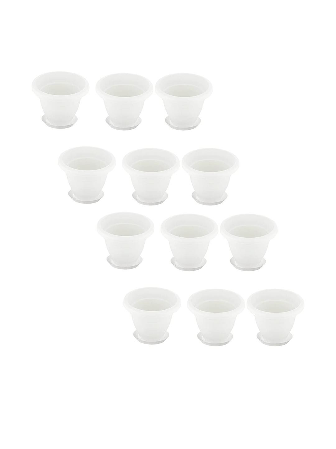 10 Inch Plants Pot with Saucer Tray