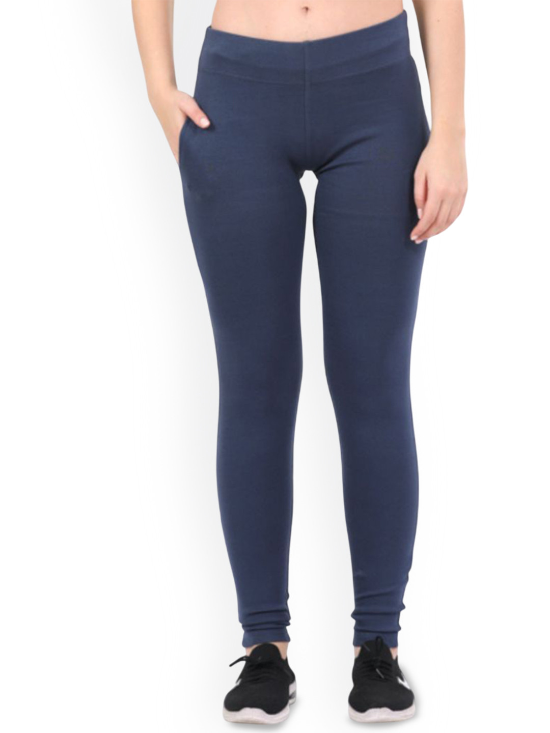 Lango Slim-Fit Cotton High-Rise Ankle Length Tights