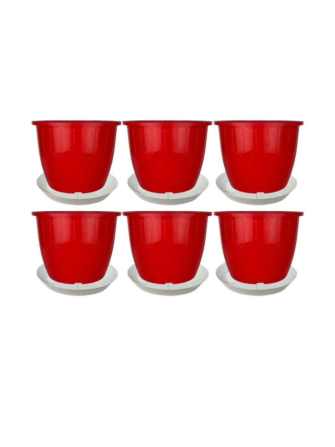 8 Inch Duro Pot for Plants with Saucer Tray