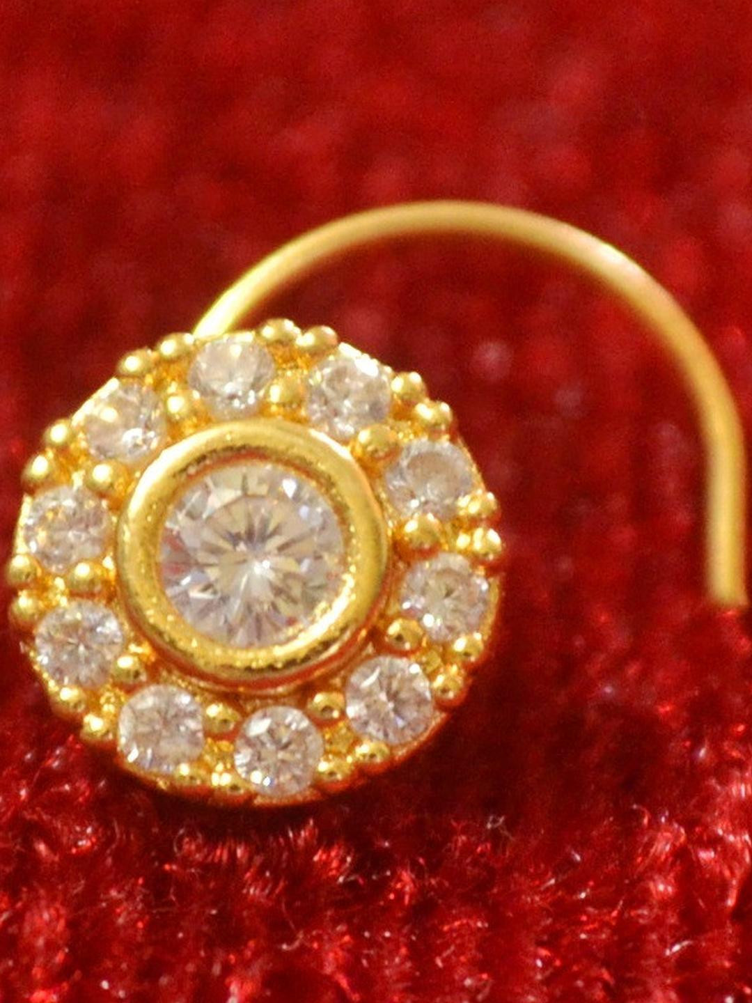 SHREEVARAM Diamond Nose Ring