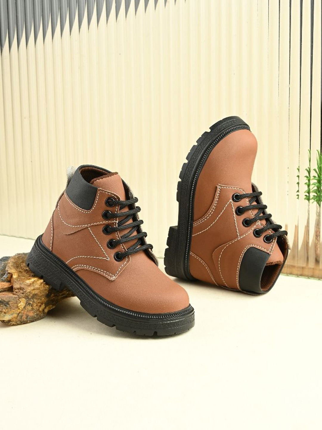 STEFENS Kids Casual Derby Boots