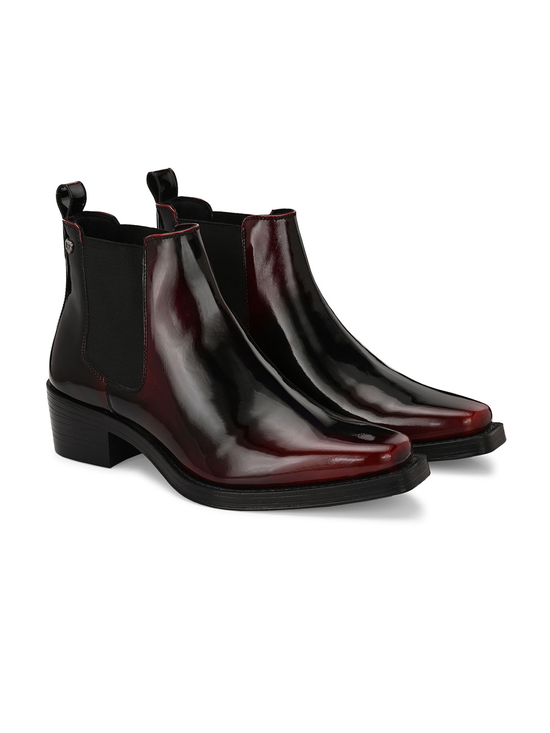 Delize Men Cowboy Ankle Boots