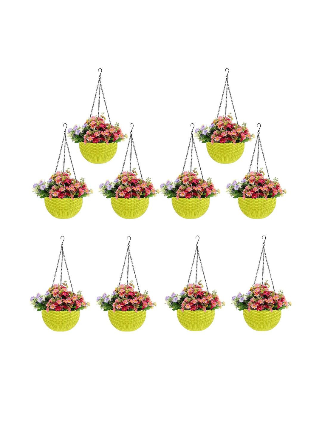 Go Hooked Planters Pot with Metal Hanging Chain