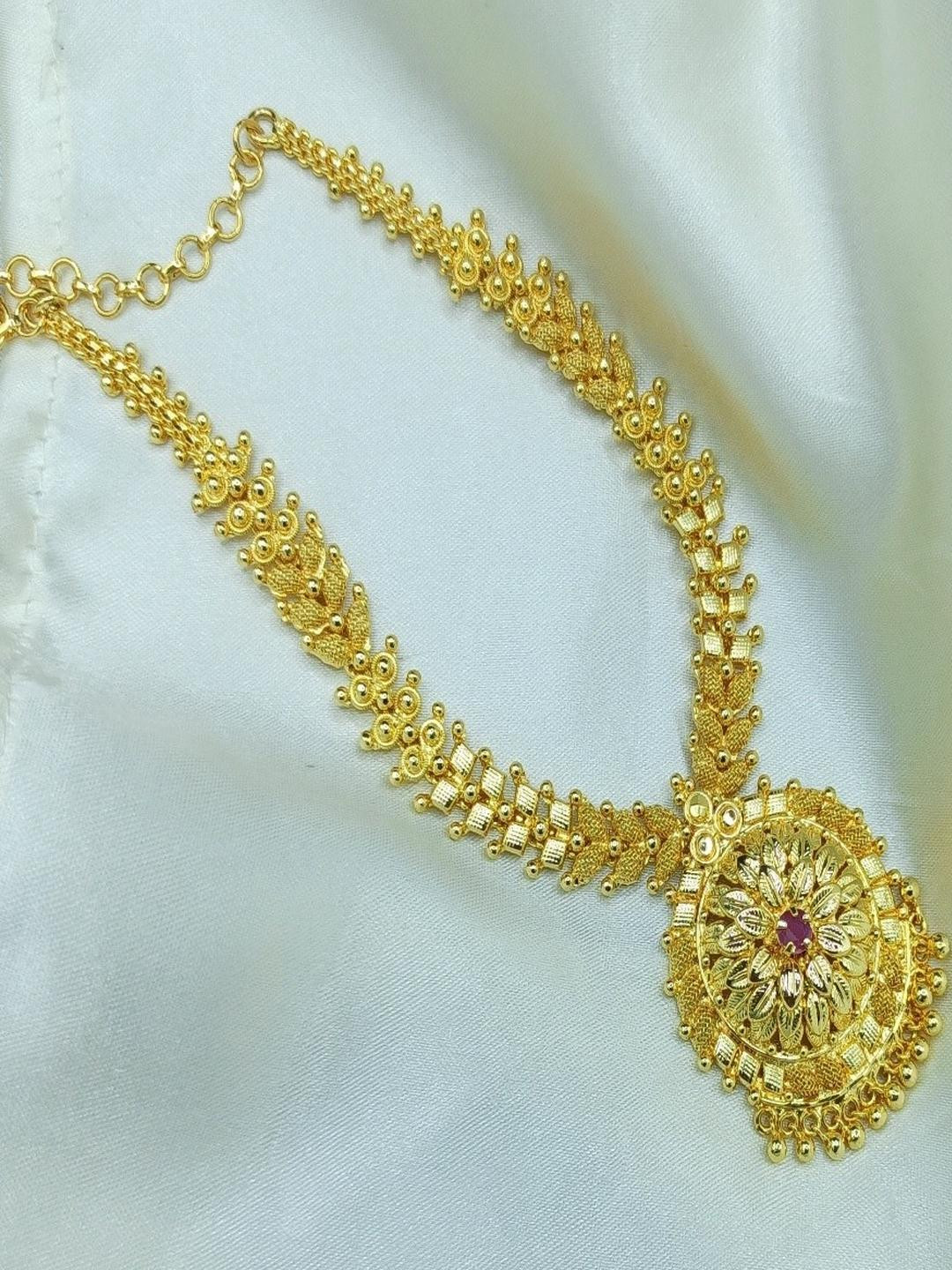 PRS GOLD COVERING Copper Gold-Plated Necklace