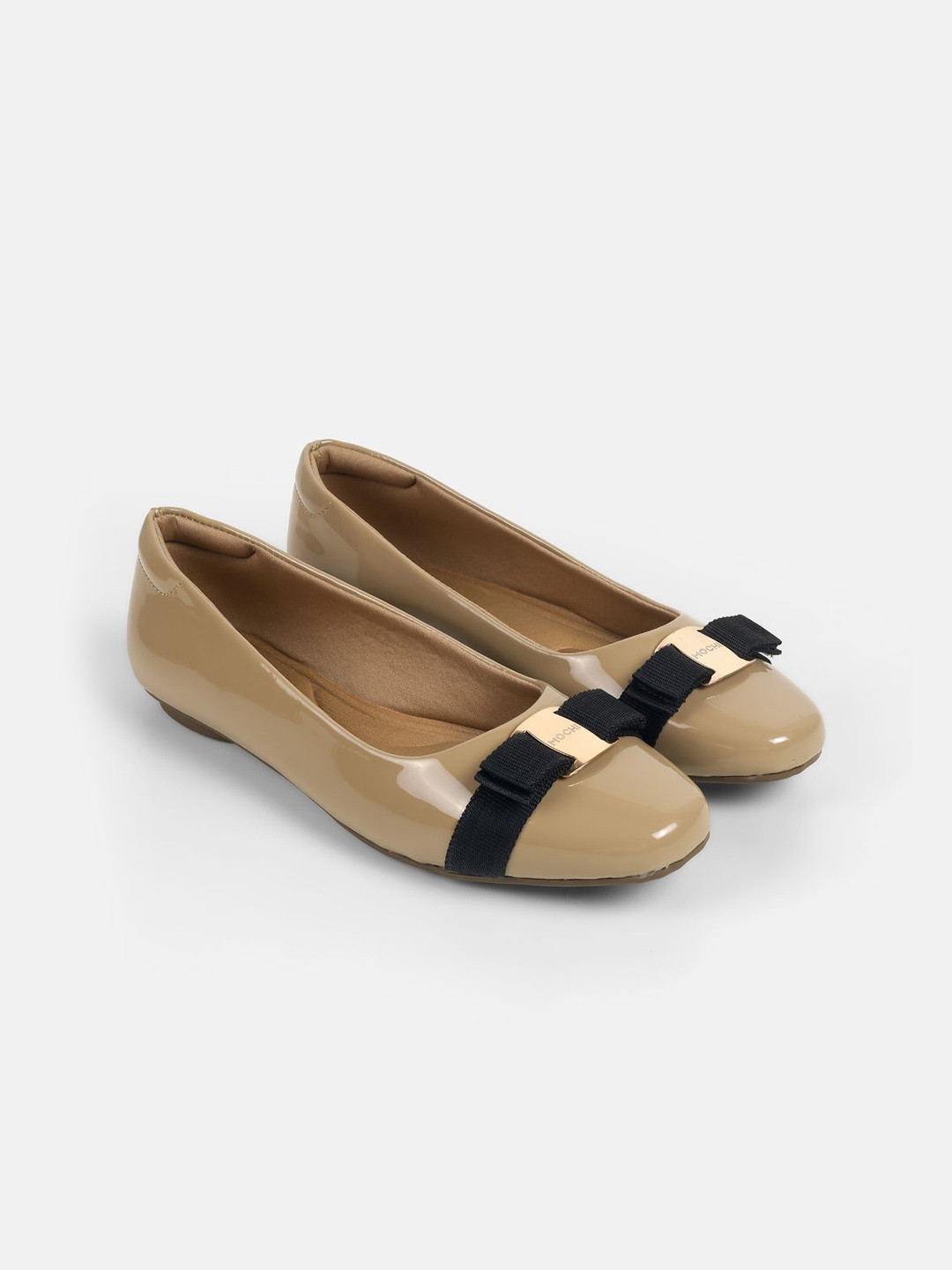 Mochi Women Open Toe Ballerinas