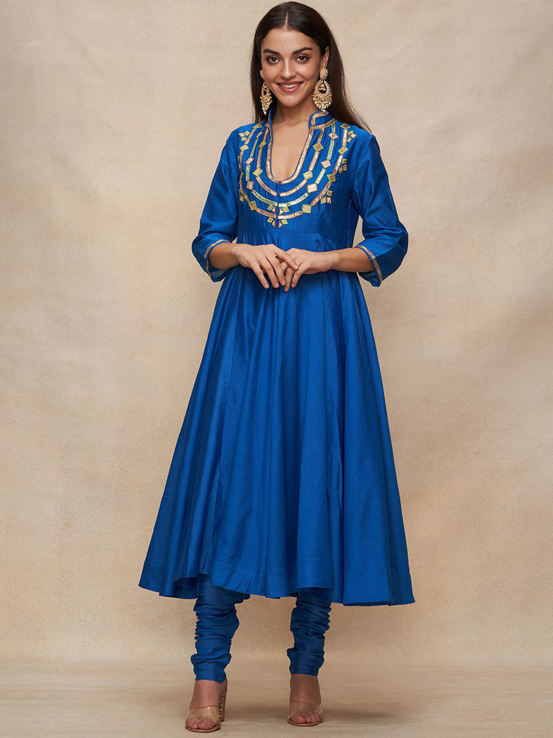 Gulabo by Abu Sandeep Slim-Fit Churidar