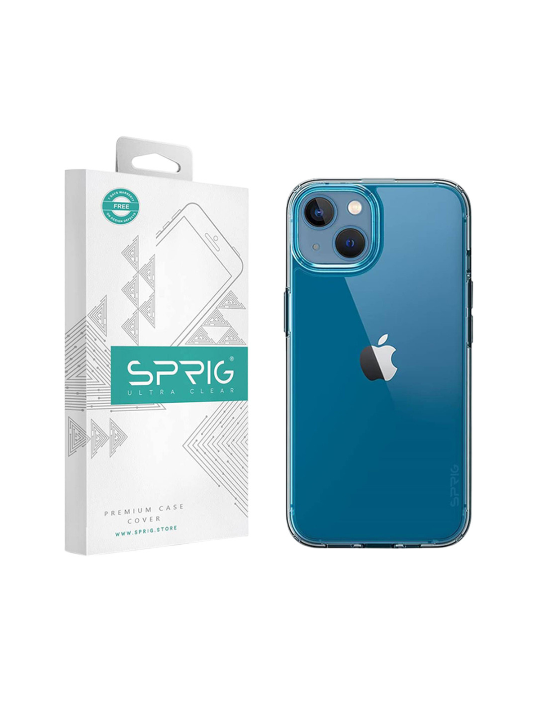 SPRIG iPhone 14 Bayer Transparent Back Cover