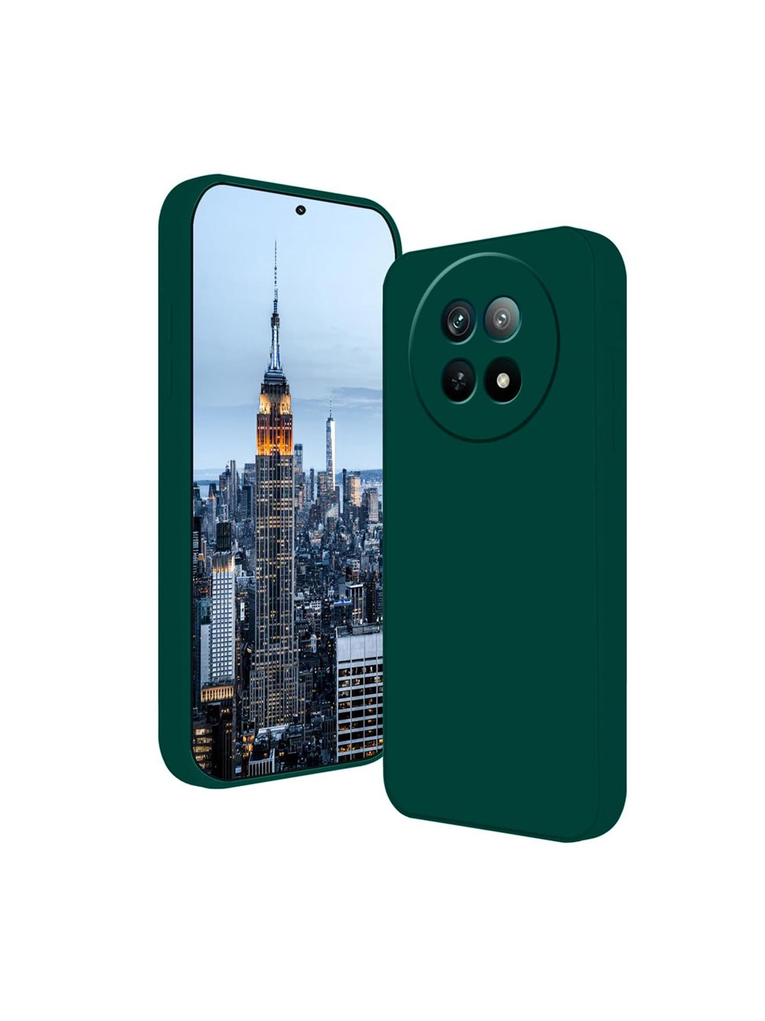 LIRAMARK Realme 12x / Realme 12 / Realme C65 / Narzo 70x Silicone Soft Back Cover Case