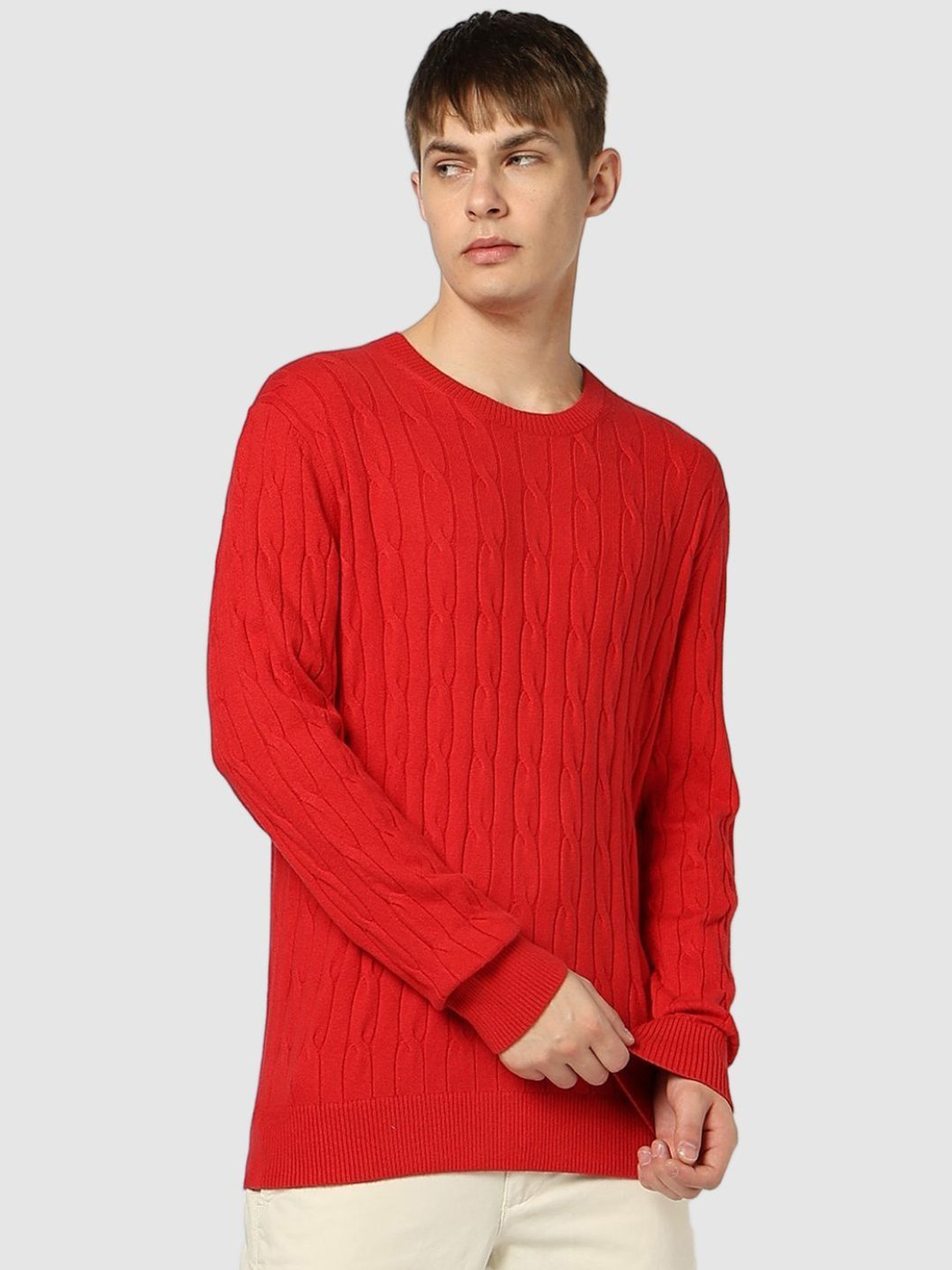 GAP Men Cable Knit Pullover Sweaters