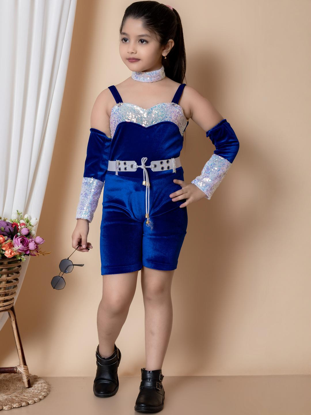 FASSY Blue & Silver Dress