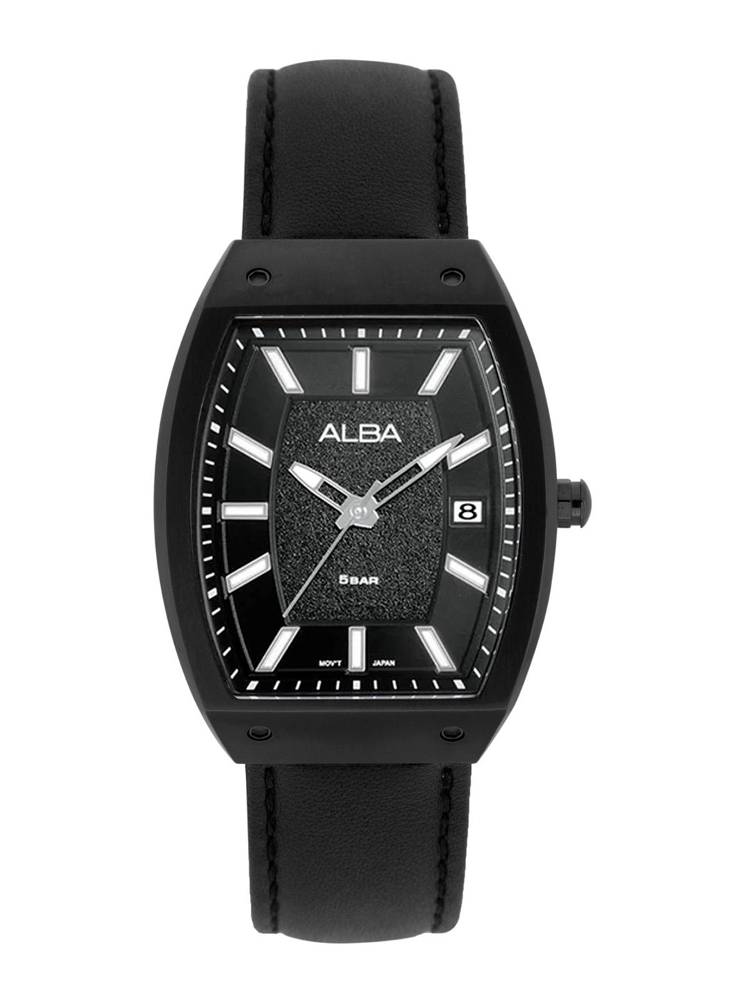 Alba Men Dial & Leather Straps Analogue Motion Powered Watch AG8M81X1