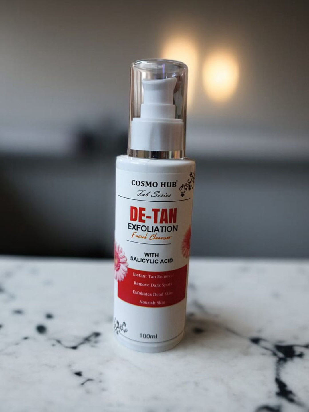 COSMO HUB Detan With Salicylic Acid Face Wash - 100 ml