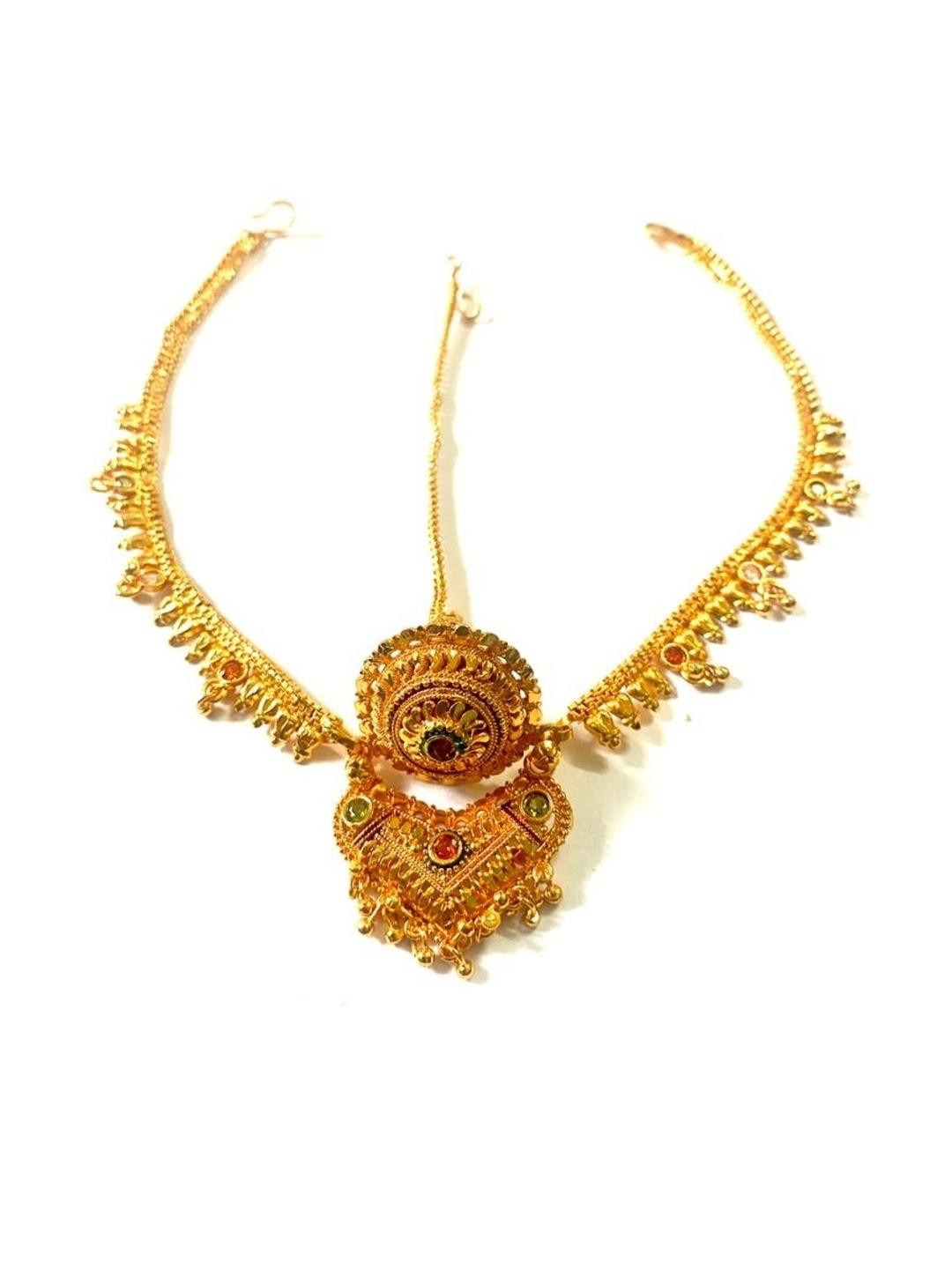 NIKYANKA Brass Matha Patti