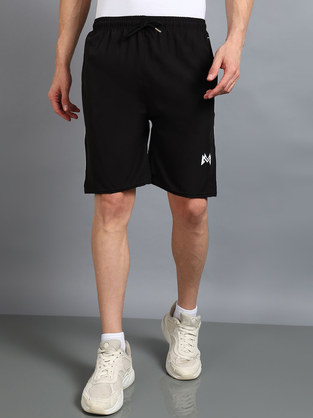 Mank D Boys Regular Fit Dri-FIT Sports Shorts