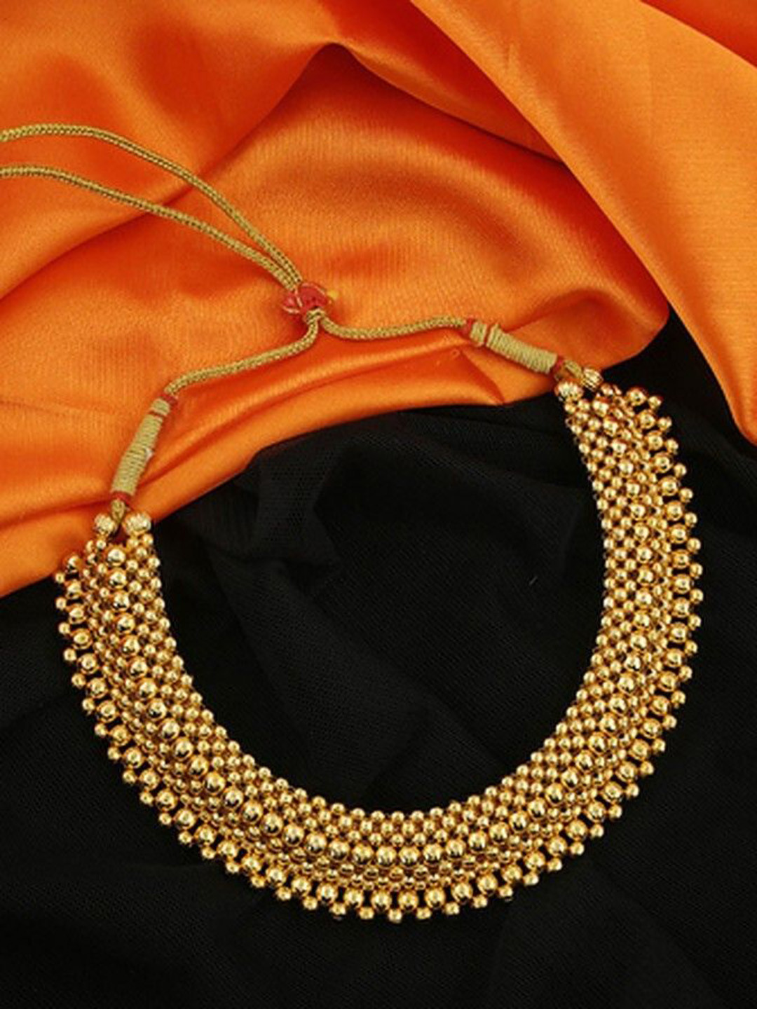 Heer Collection  Women's Cubic Zirconia-Studded & Beaded Jewellery Set