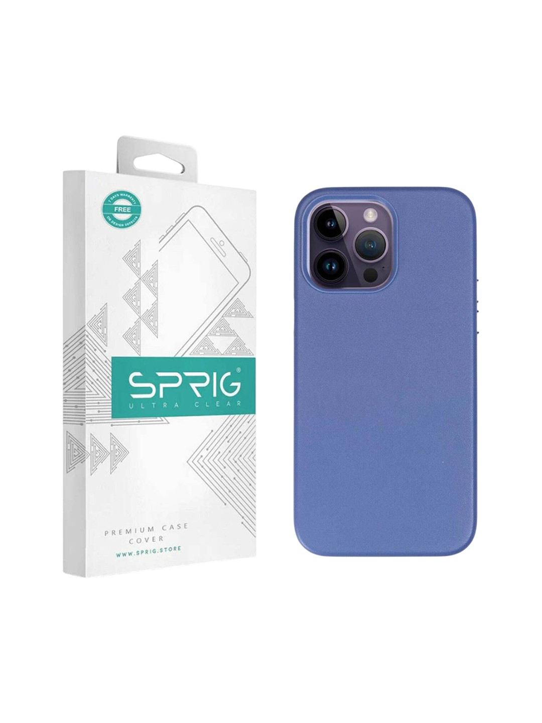 SPRIG iPhone 14 Pro PU Leather Magsafe Back Cover