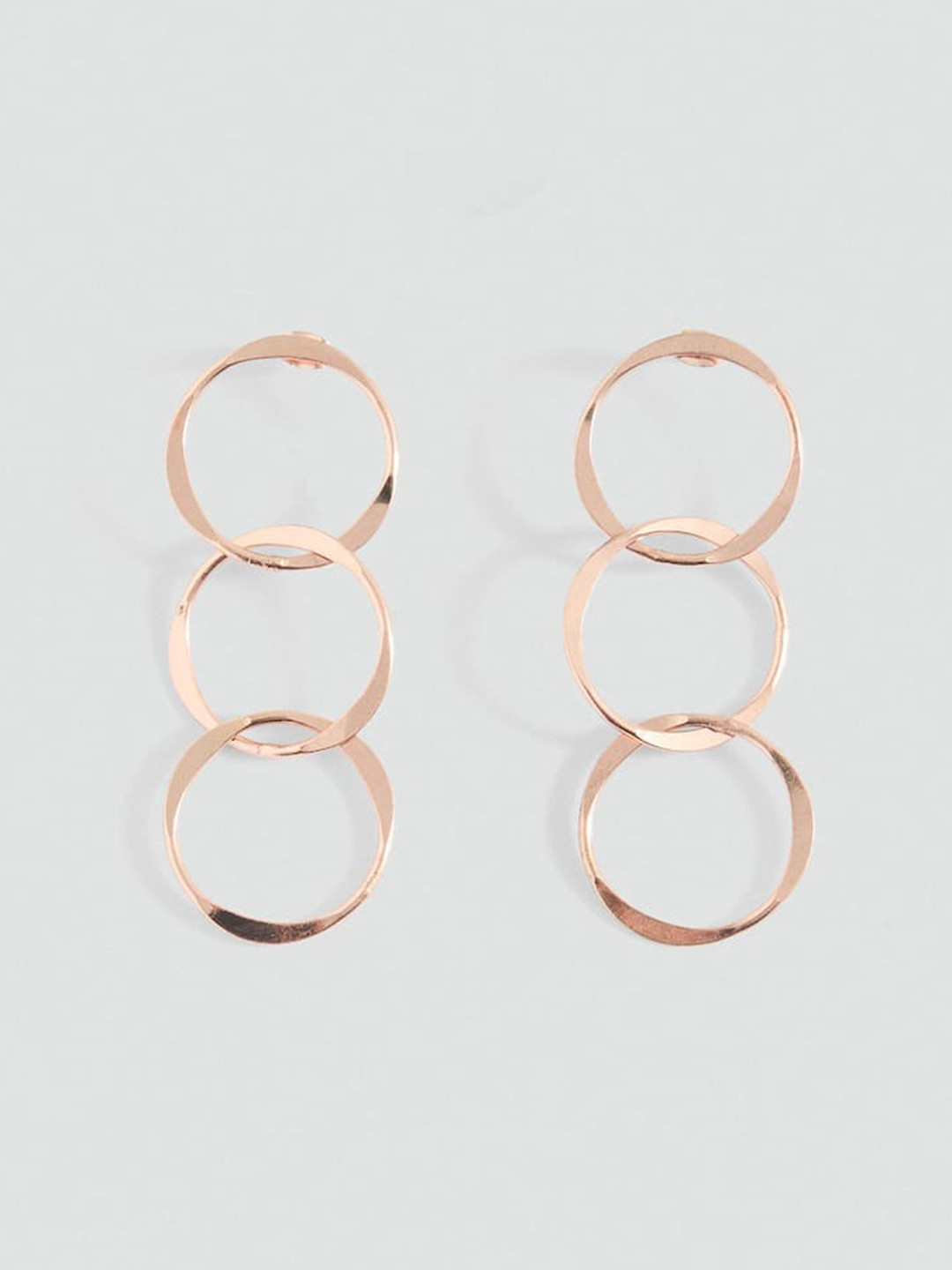 MANGO Spherical-Shaped Drop Earrings