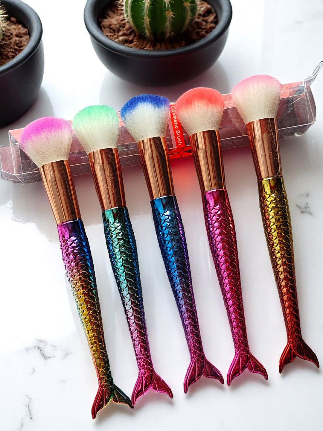 CHRONEX Set Of 5 Ultra Soft Premium Makeup Brush Set