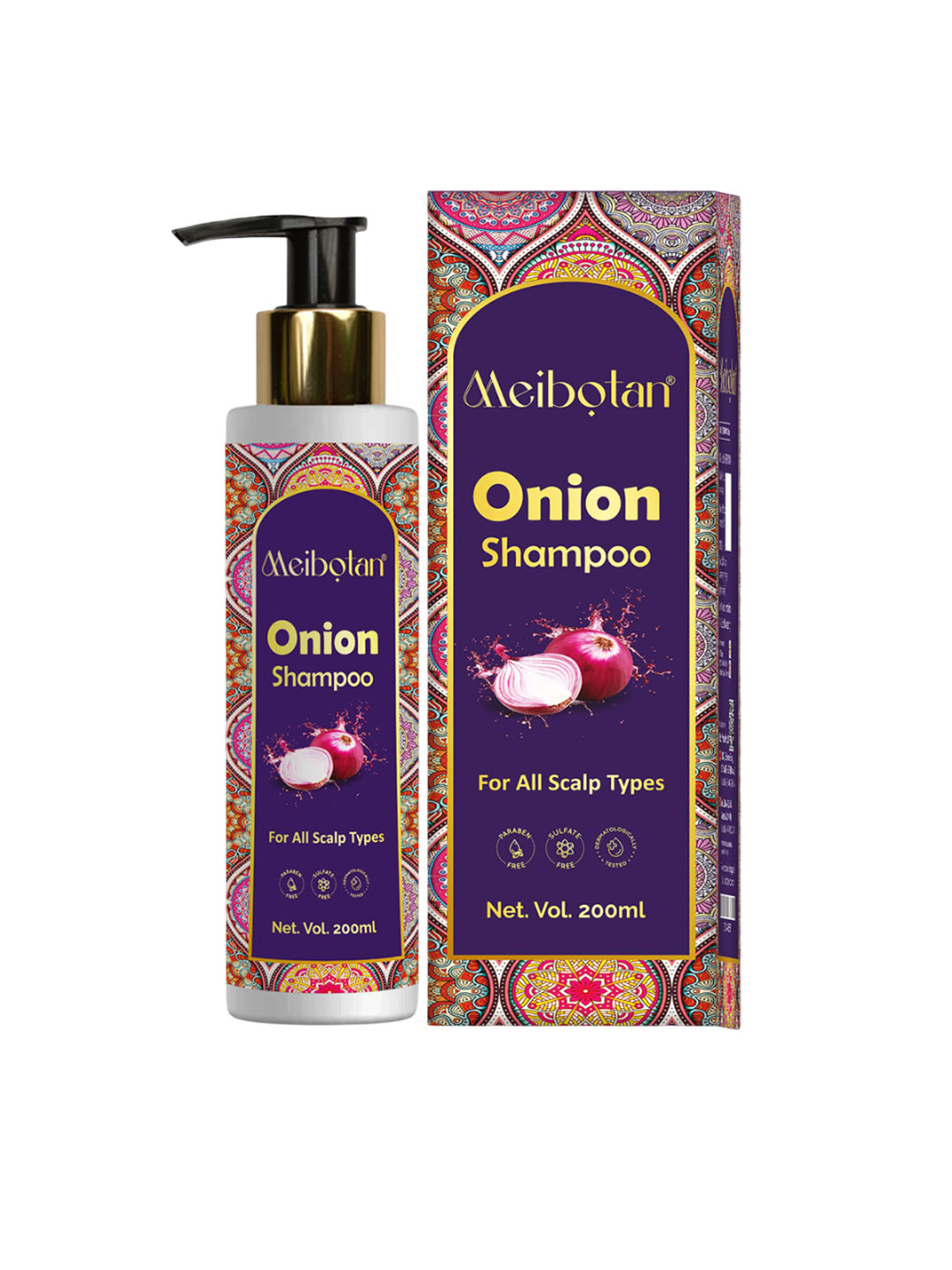 Meibotan Onion Shampoo - 200 ml