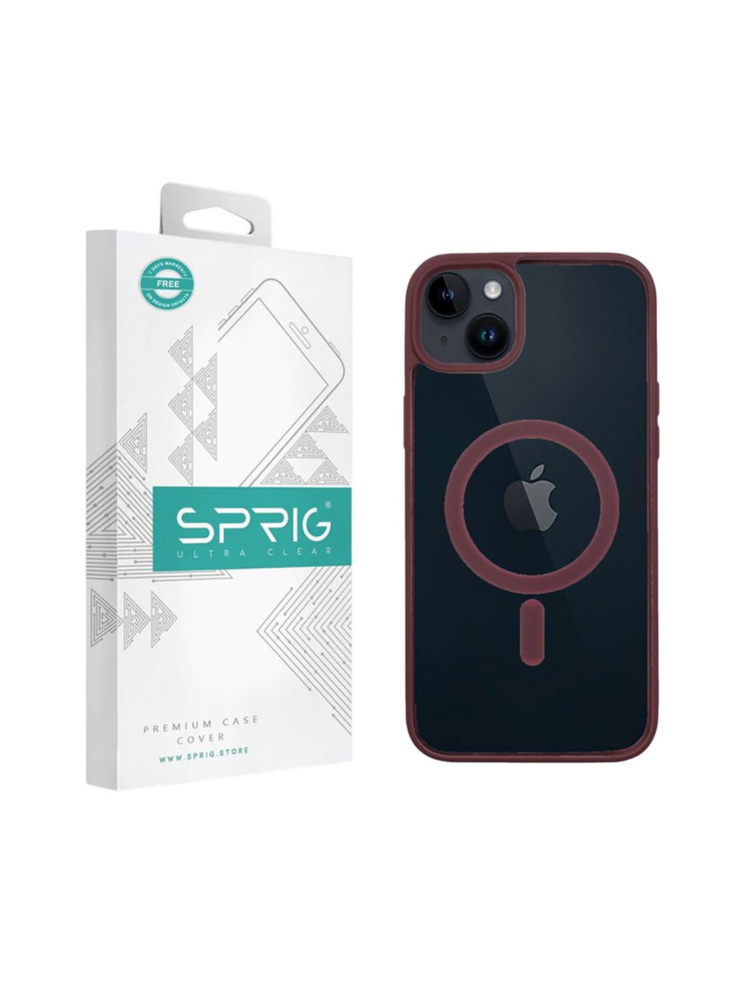 SPRIG iPhone 14 Transparent PC Magsafe Cover