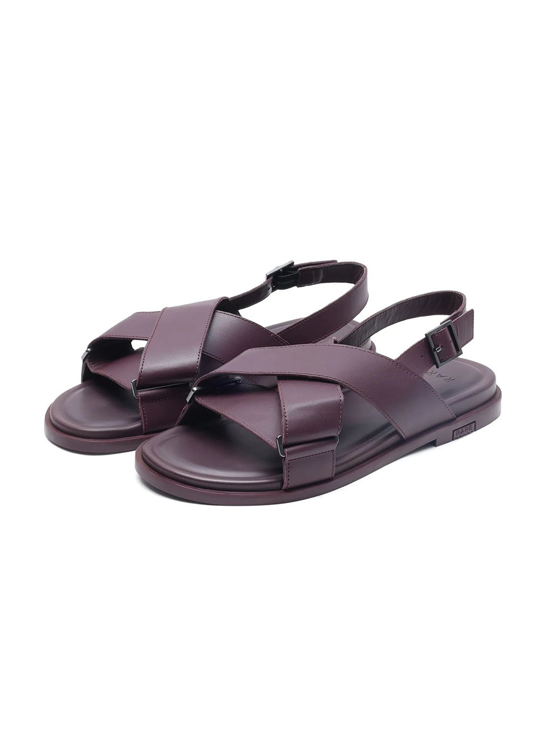 RARE RABBIT Monz Men Leather Comfort Sandals