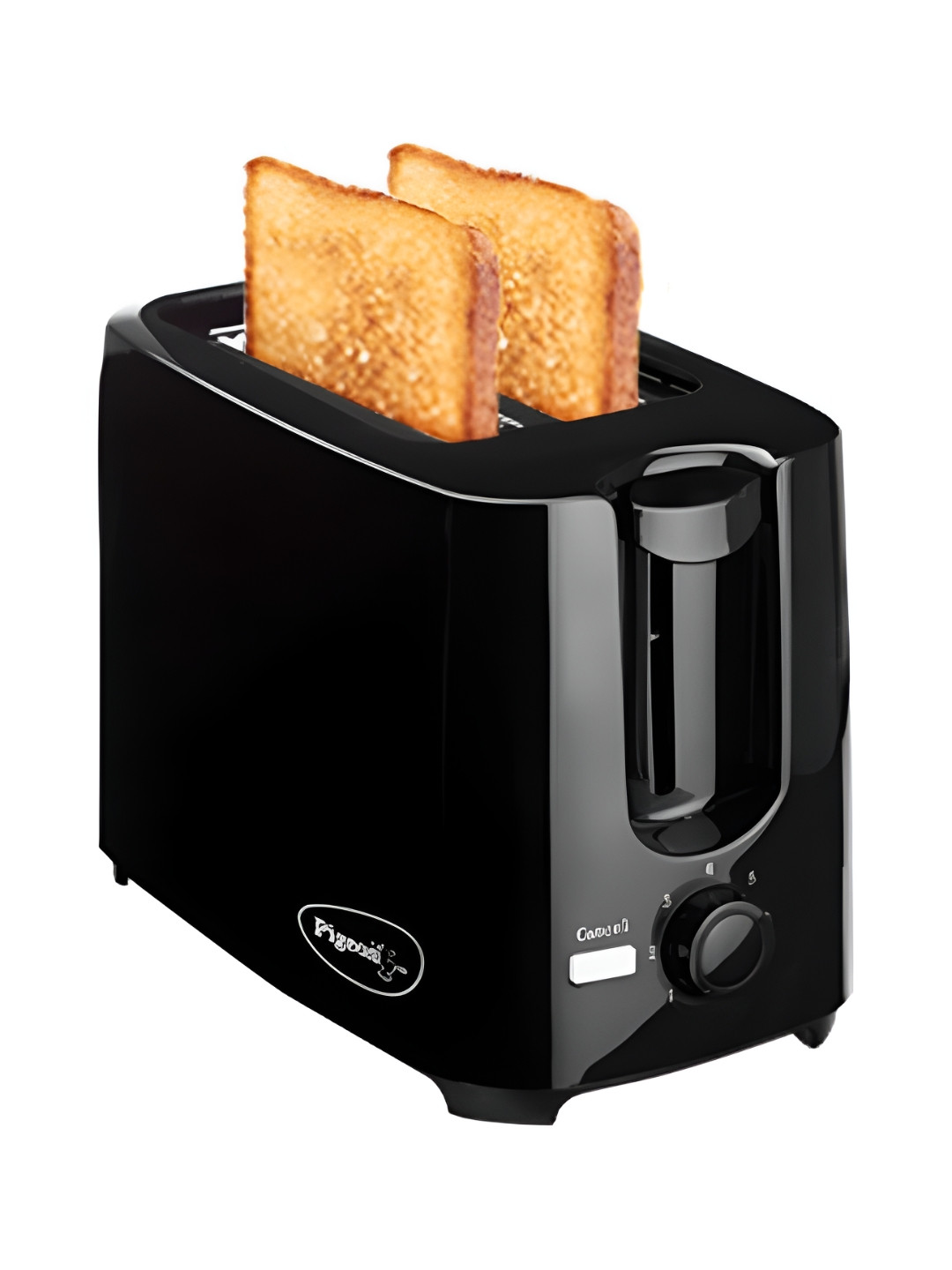 Pigeon Black 2-Slices Pop Up Toaster