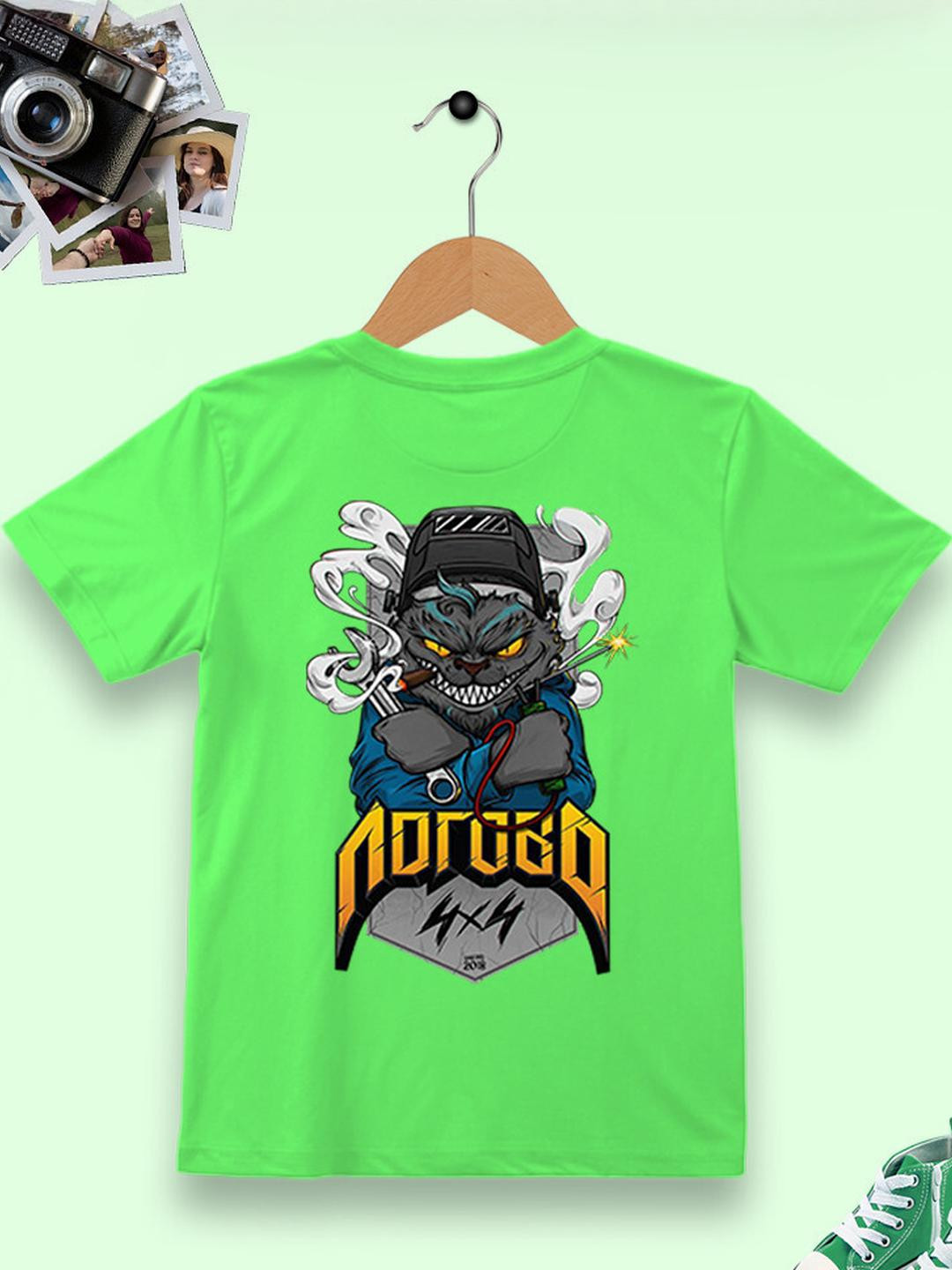 Dagcros Boys Green Tshirts