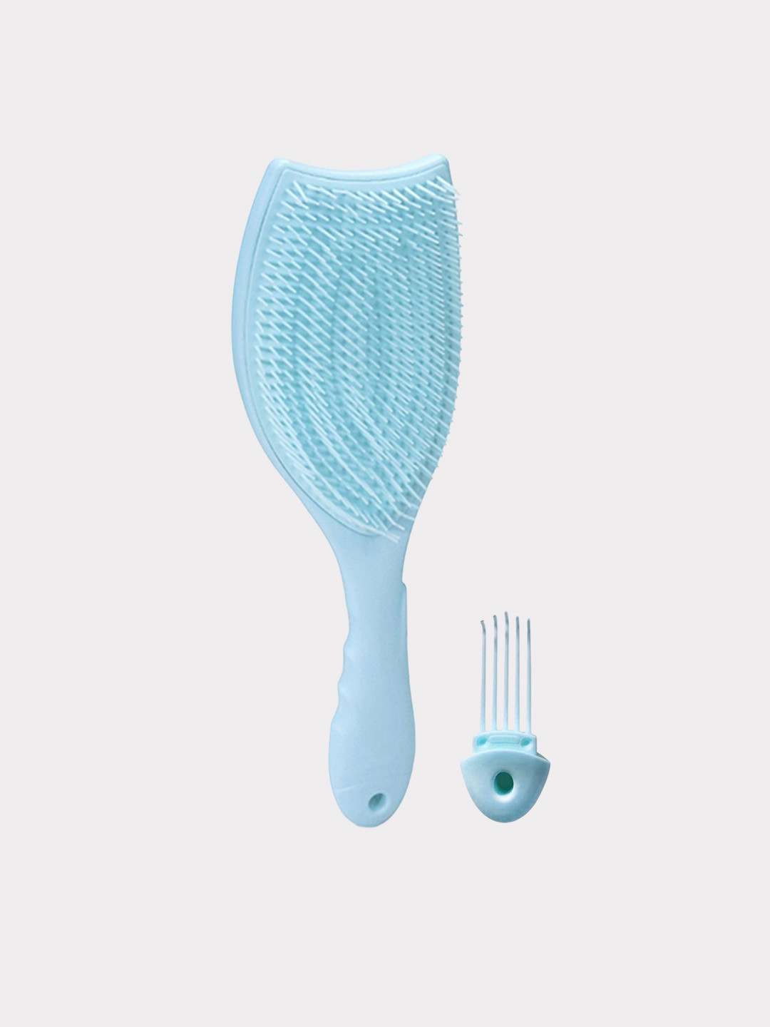 Zeyu Detangler Hair Brush With Removable Cleaning Brush