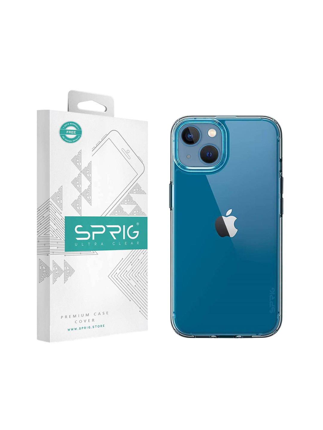 SPRIG iPhone 14 Plus Bayer Transparent Back Cover