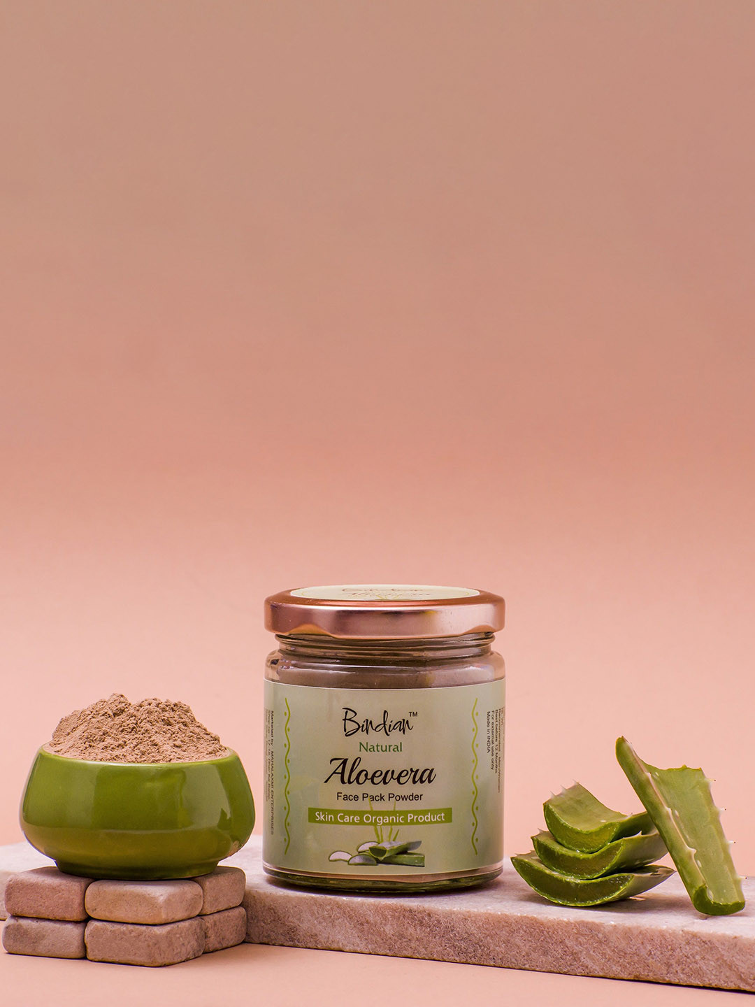 Bindian Aloe Vera Face Pack Powder - 100 g
