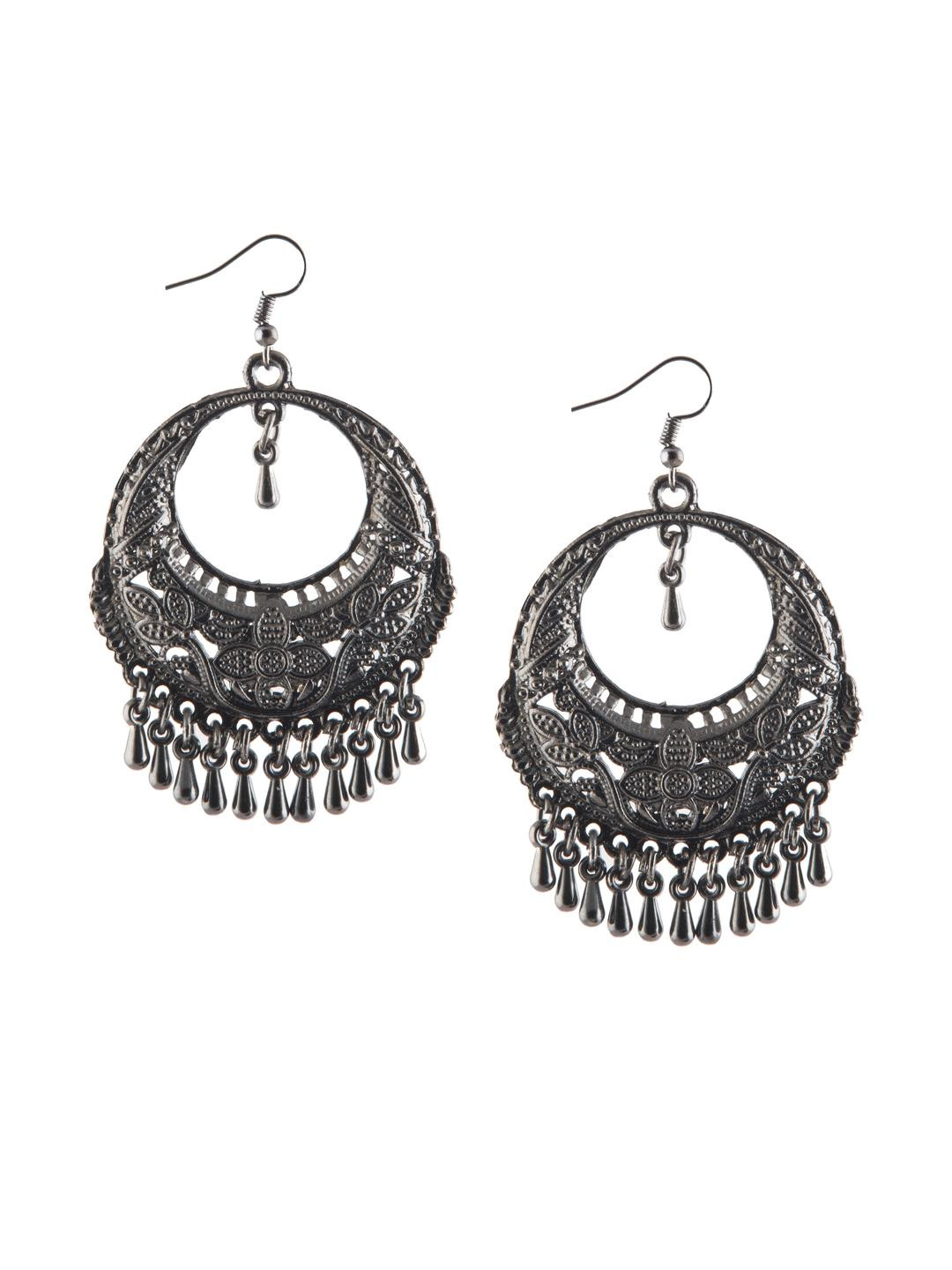Creative Frogs Crescent Shaped Jhumkas Earrings