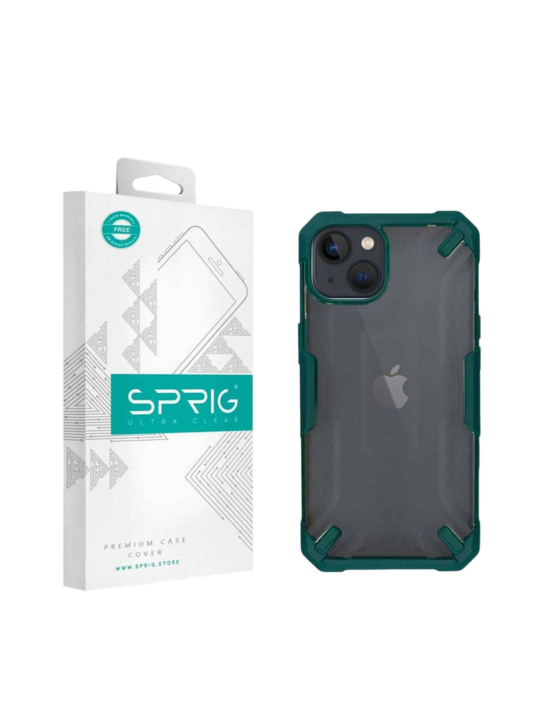SPRIG iPhone 14 Armor Case Plain Back Cover