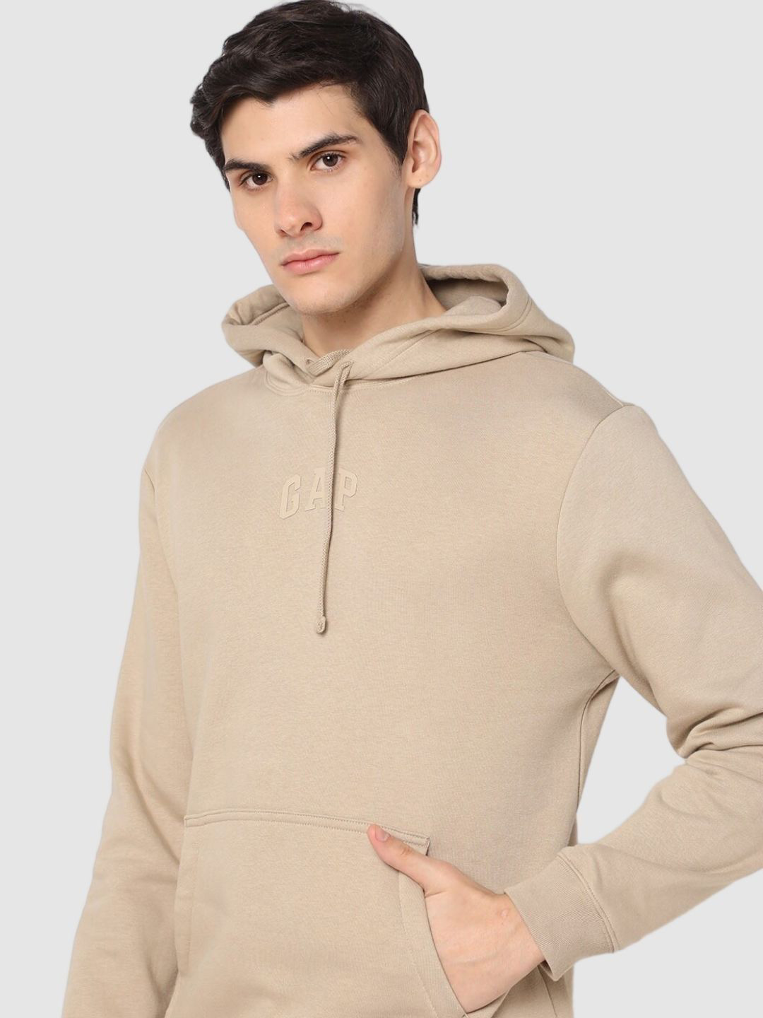GAP Men Brand Logo Printed Hoodie Sweatshirts
